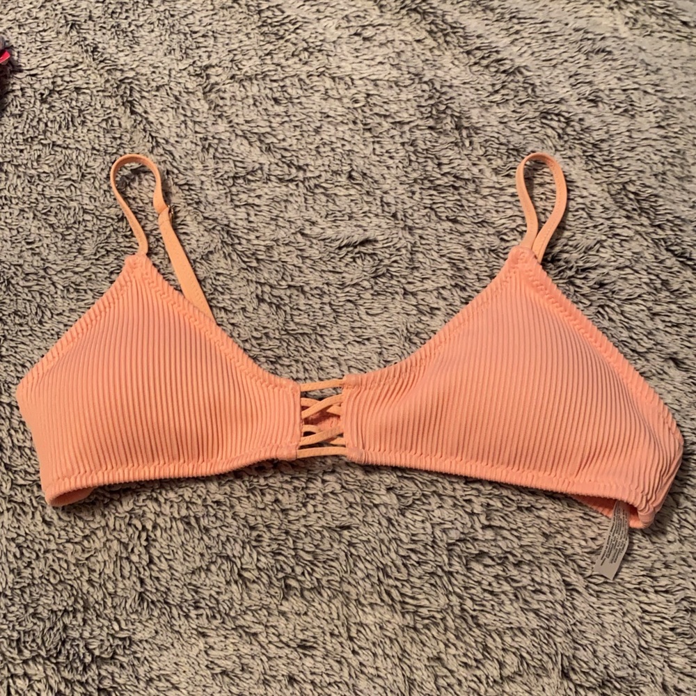 Coral Bikini Top